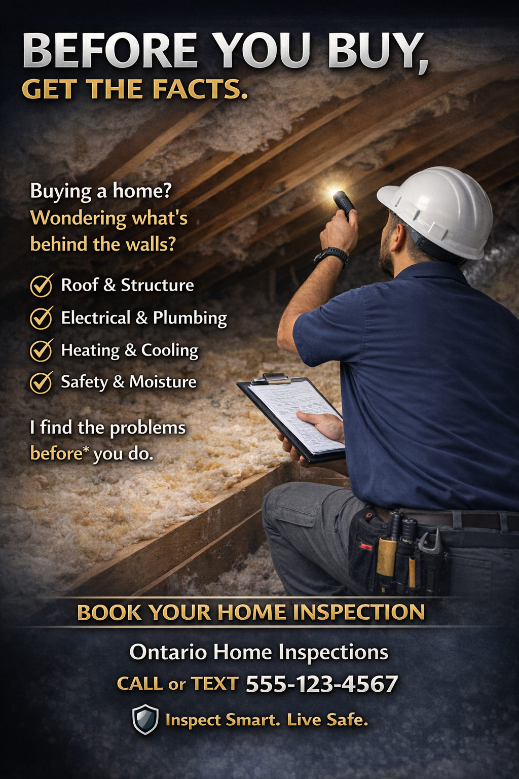 Ontario Attic inspection