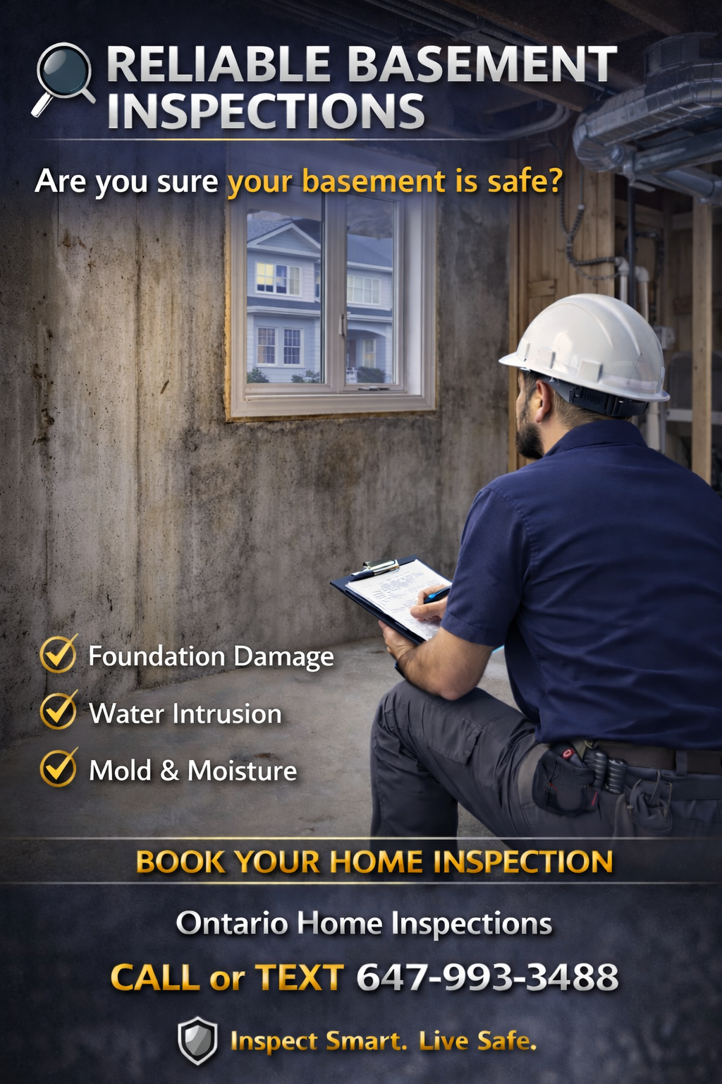 Ontario Basement inspection